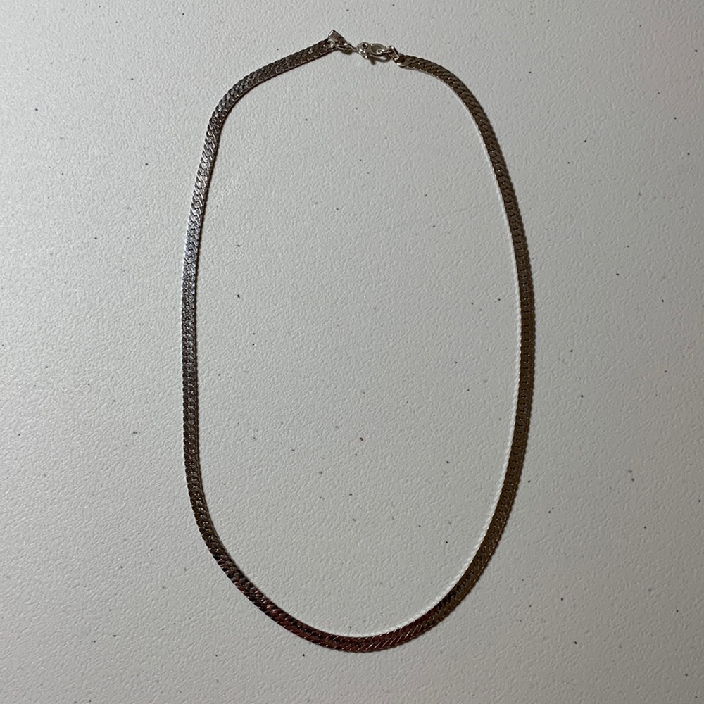 Monet Silver Tone Chain